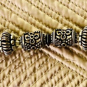 Silver Beaded Bracelet